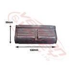 FRONT BUMPER PAD - CENTRE - NARROW - ISUZU FRR/FSR/FTR 1996-