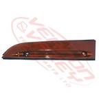 HEADLAMP - GARNISH - L/H - UPPER - AMBER - ISUZU ELF NPR/NRR/NKR/NHR 1994-