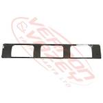 BUMPER GARNISH - CENTER - INSERT - CHROME - HINO PROFIA SH 2002-