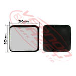 MIRROR HEAD - L=R - SPOTTER - HINO RANGER PRO FC/FD/FG/FM 2002-