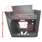 STEP PANEL - LOWER & MIDDLE - R/H - 47CM HIGH - MERCEDES BENZ ACTROS - MP4 - MEGA