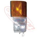 CORNER LAMP - AMBER/CLEAR - L/H 2002- - MITSUBISHI FM615/FK516 1994-