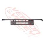 GRILLE - BLACK - RND H/L - NARROW CAB - 86-90 - MITS CANTER FE444/FK330/FE335 84-94