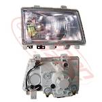 HEADLAMP - R/H - K-TYPE - GLASS - MITSUBISHI CANTER FE7/FE8 2005-