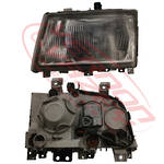 HEADLAMP - L/H - PLASTIC - K TYPE - ELECT ADJ - MITSUBISHI CANTER FE7/FE8 2005-