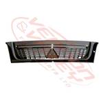 GRILLE - ALL CHROME - NARROW - MITSUBISHI CANTER FE7/FE8 2005-