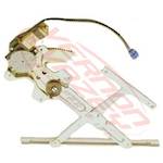 WINDOW REGULATOR - L/H - 12V - TOYOTA DYNA BU102/BU212 1995-2000