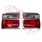 REAR LAMP - SET - L&R - CRYSTAL TYPE - TOYOTA COASTER BB42 BUS 1993-