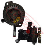 POWER STEERING PUMP - HELICAL CUT GEAR - 30 TEETH - ISUZU / MAZDA - 4HE1/4HF1/4HG1